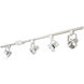Aaliyah 1 Light 120V White Track Pack Ceiling Light