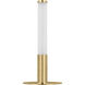 Kelly by Kelly Wearstler Miguel 21 inch 9.00 watt Hand Rubbed Antique Brass Table Lamp Portable Light