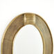 Eagan 39.5 X 30 inch Antique Brass Mirror