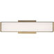 Citi LED 18 inch Antique Brushed Brass LED Vanity Light Wall Light