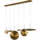 Canada LED 16 inch Gold Chandelier Ceiling Light