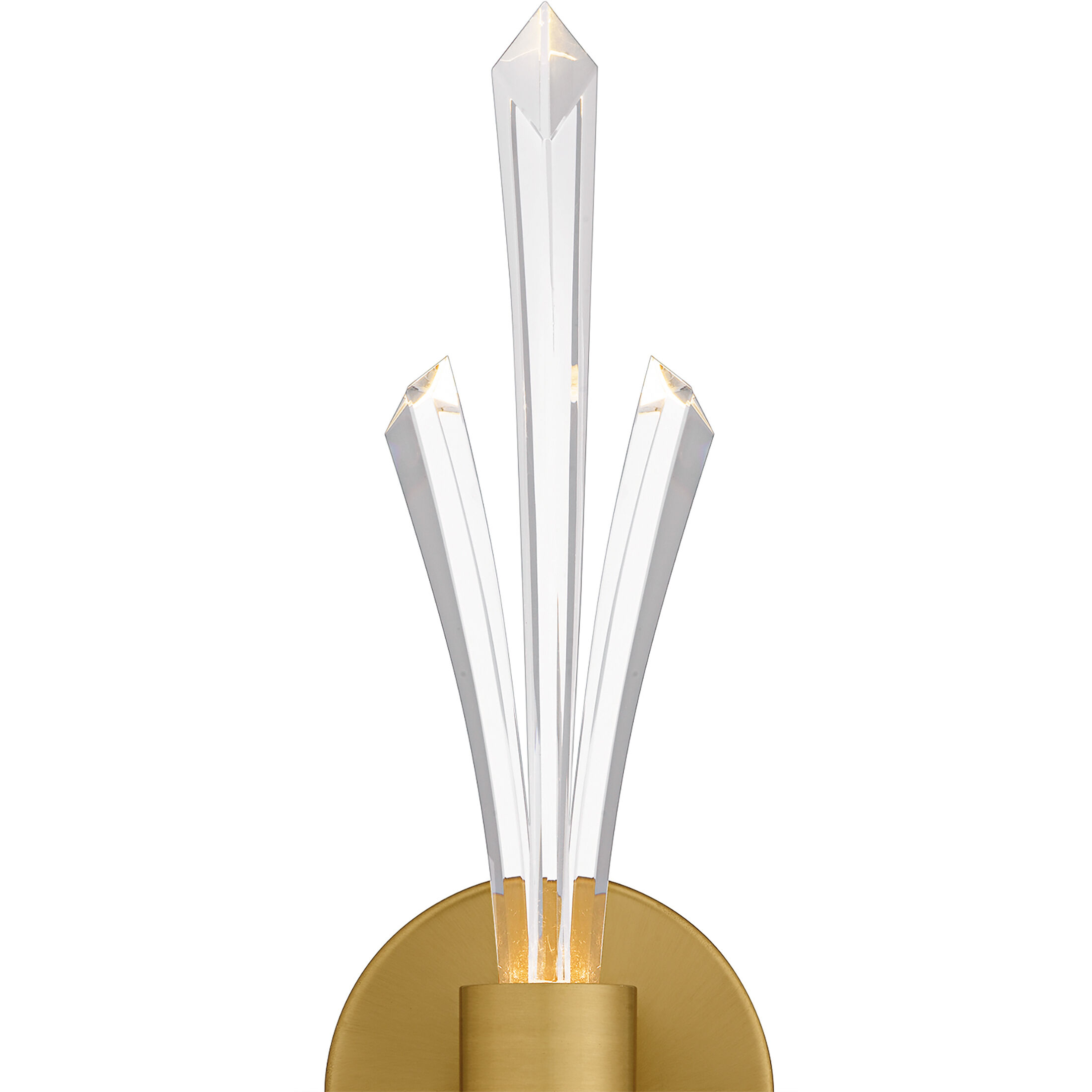 Cecily Wall Sconce Wall Light in Brushed Gold, Small