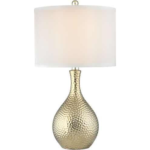 Soleil 22 inch 100.00 watt Gold Table Lamp Portable Light