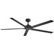 Vento 60 inch Matte Black Smart Fan