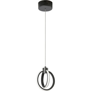 Parson LED 6.25 inch Matte Black Pendant Ceiling Light