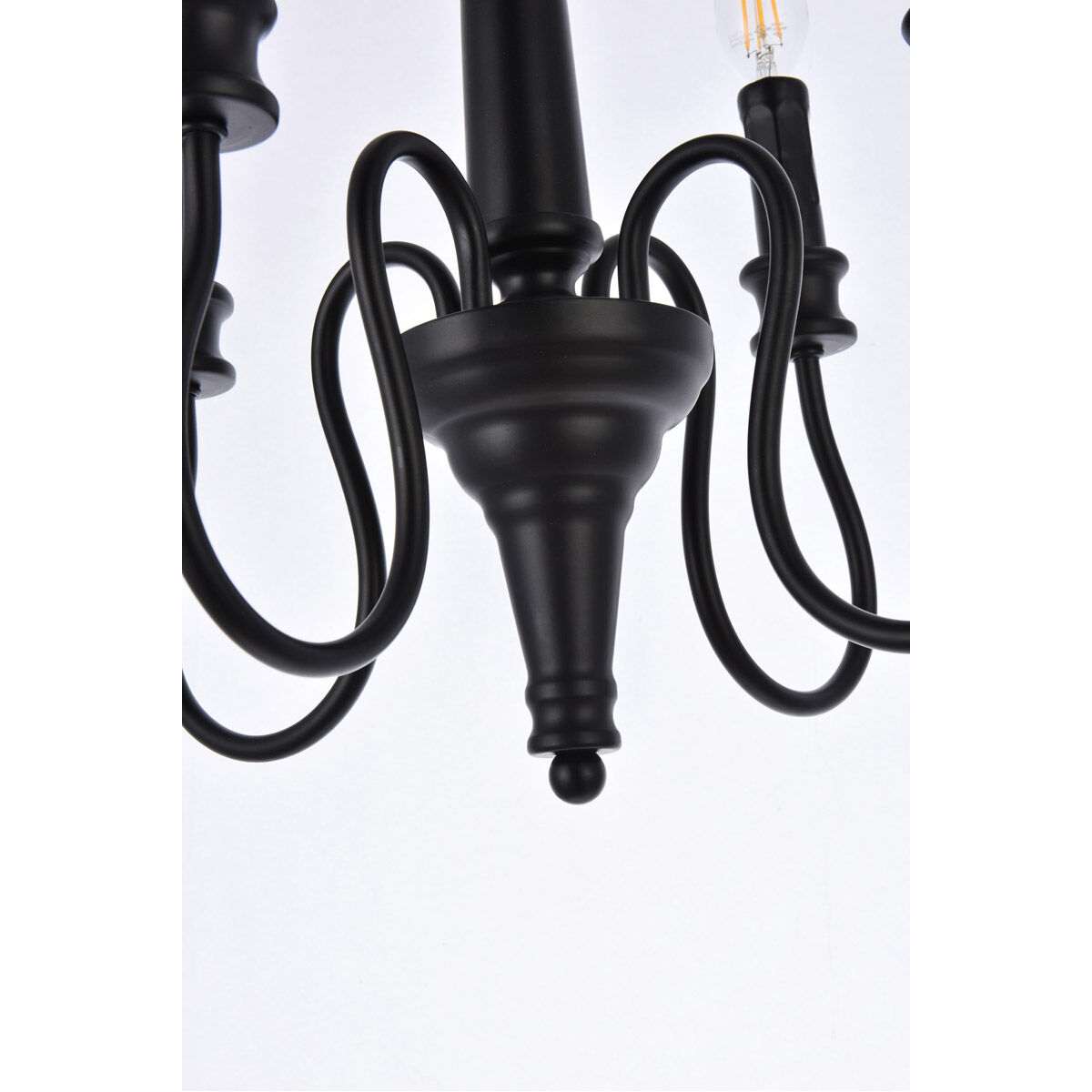 Flynx 4 Light 14 inch Black Pendant Ceiling Light