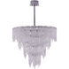 Gisel 19 Light 32 inch Polished Chrome Pendant Ceiling Light