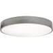 Bailey LED 19 inch Satin Nickel Flush Mount Ceiling Light