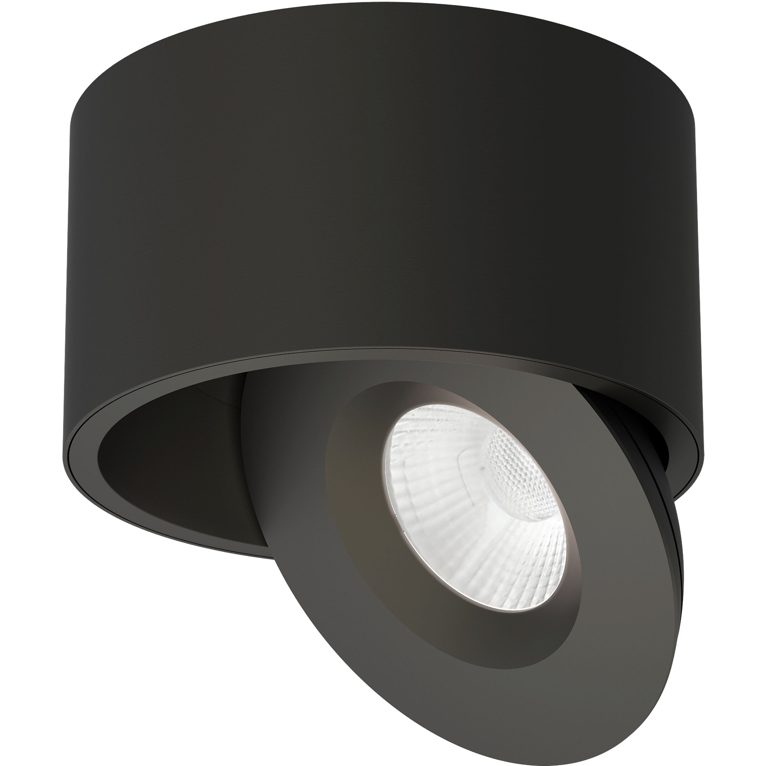 Fulcrum LED 5 inch Black Flush Mount Ceiling Light