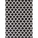 Frontier 132 X 96 inch Black, Ivory Rug