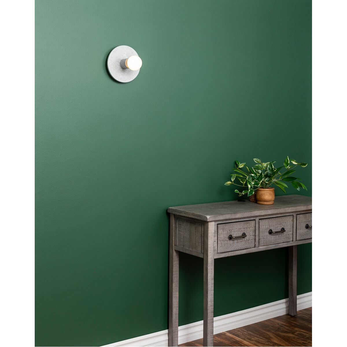 Ambiance Collection 1 Light Concrete Wall Sconce Wall Light