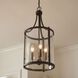 Penrose 3 Light 12 inch English Bronze Pendant Ceiling Light, Essentials