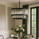Double Take 14 Light 30 inch Heritage Black Pendant Ceiling Light