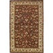 Anastacia 132 X 96 inch Dark Brown, Wheat, Camel Rug
