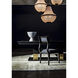 Mist 4 Light 21.5 inch Matte Black Chandelier Ceiling Light