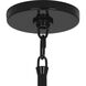 Pierce 3 Light 23 inch Piano Black Pendant Ceiling Light