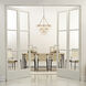 Asher Off White Leather & Black Forged Iron Dining Chair