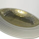 Ht System 1 Light White Track Head Ceiling Light