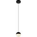 Artisan Collection/RAVELLO Series 4.75 inch Black Pendant Ceiling Light