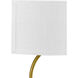 LED Shaded Sconce LED 14 inch Brushed Bronze ADA Wall Sconce Wall Light, Progress LED