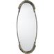 Margaux 45 X 17 inch Antique Silver Mirror