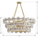 Kintrel 6 Light 36.5 inch Legacy Brass Pendant Ceiling Light