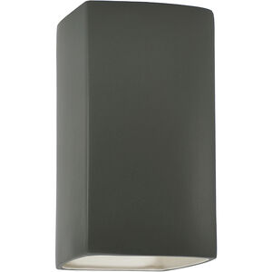 Ambiance LED 5.25 inch Pewter Green Wall Sconce Wall Light in 1000 Lm LED
