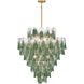 Verla Crest 21 Light 32.5 inch Legacy Brass Pendant Ceiling Light