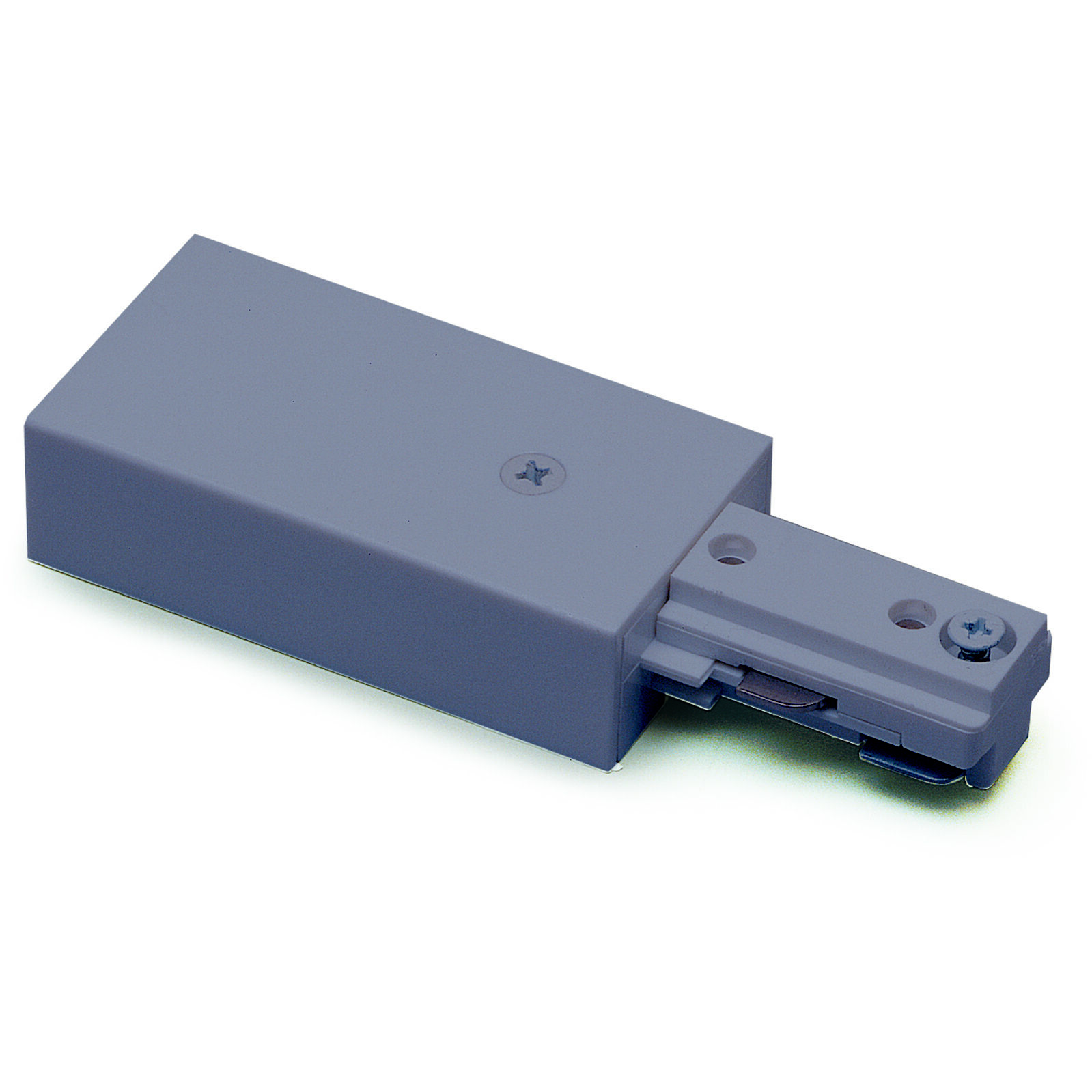 2-circuit 1 Light White Live End Feed Ceiling Light