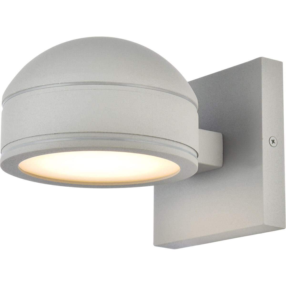 Raine Outdoor Wall Light in Silver