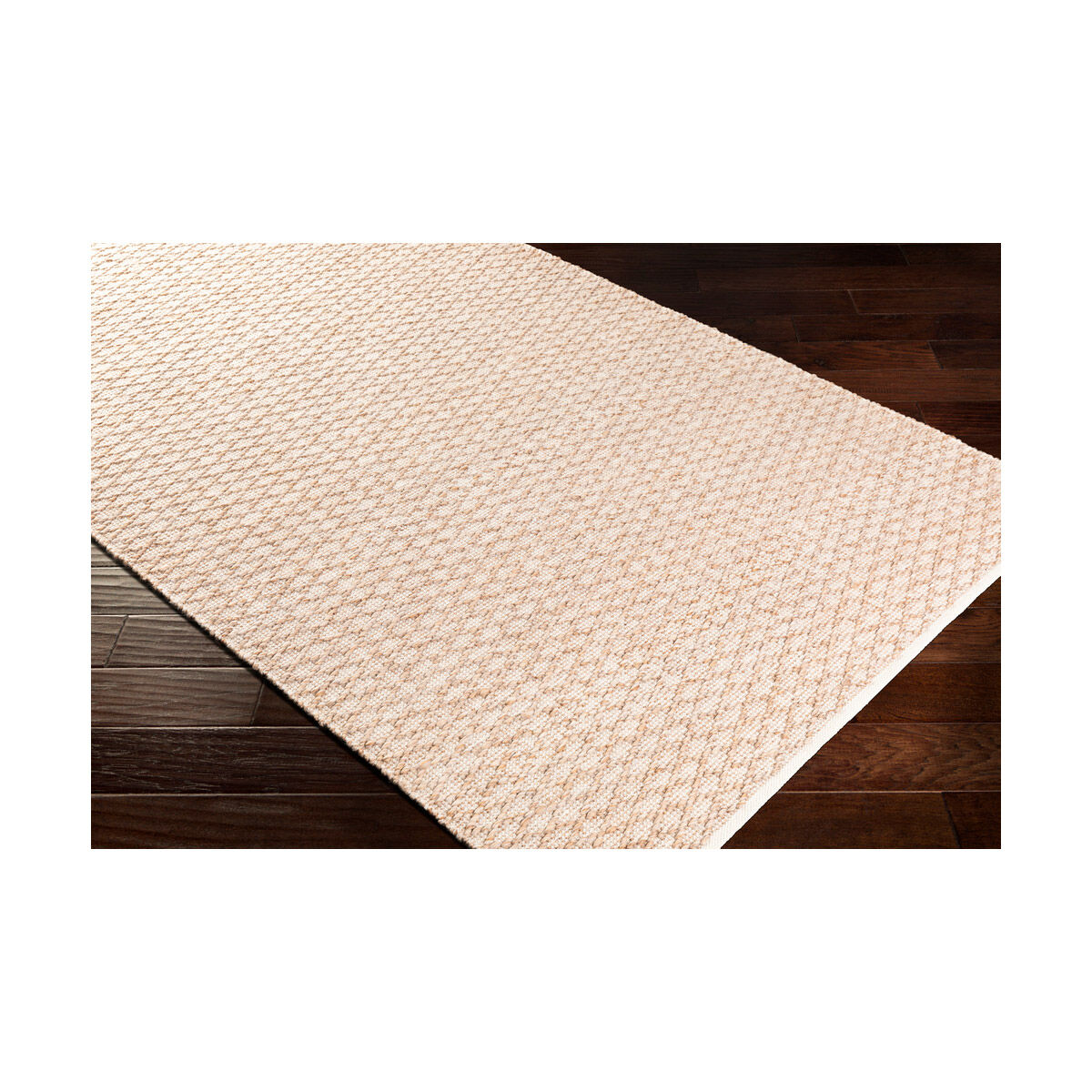 Modena 120 X 96 inch Brown/Tan/White Handmade Rug in 8 x 10, Rectangle