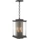 Kingston 4 Light 9.6 inch Coastal Oil Rubbed Bronze and Trans Soft Gold Outdoor Lantern in Coastal Oil Rubbed Bronze/Translucent Soft Gold, Large