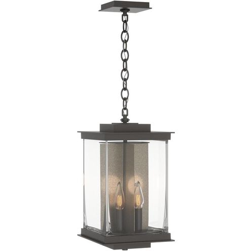 Kingston 4 Light 9.6 inch Coastal White and Translucent Soft Gold Outdoor Lantern, Large