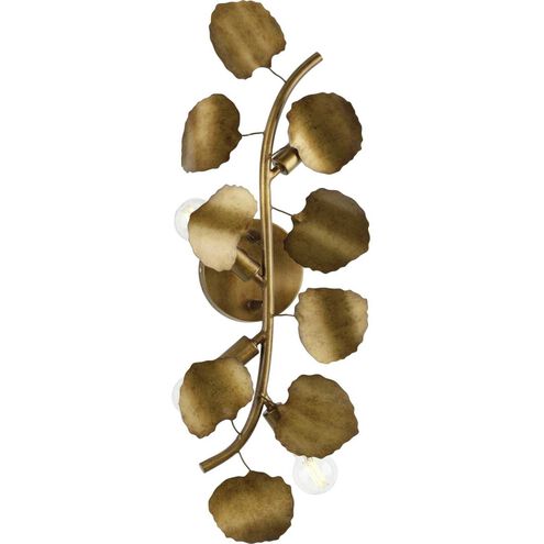 Laurel 4 Light 9 inch Gold Ombre Wall Bracket Wall Light, Design Series