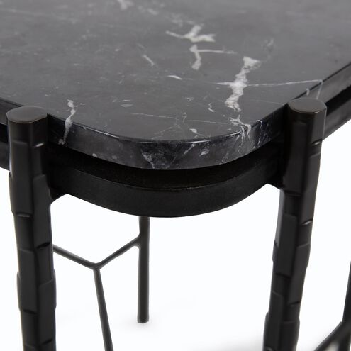 Myatt 21.5 X 19.5 inch Graphite Side Table