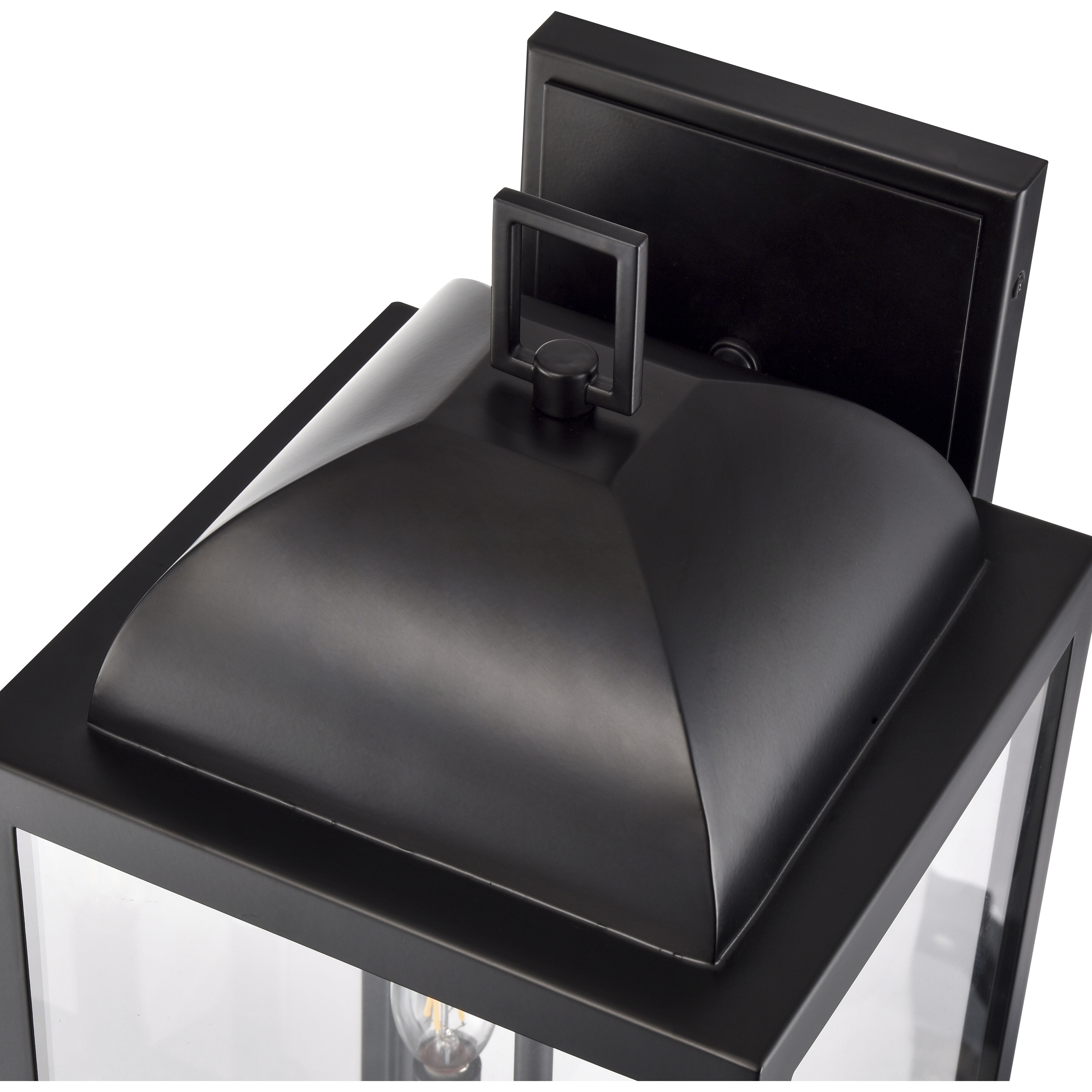 Beaufort 2 Light 22.25 inch Powder Coated Black Outdoor Wall Sconce