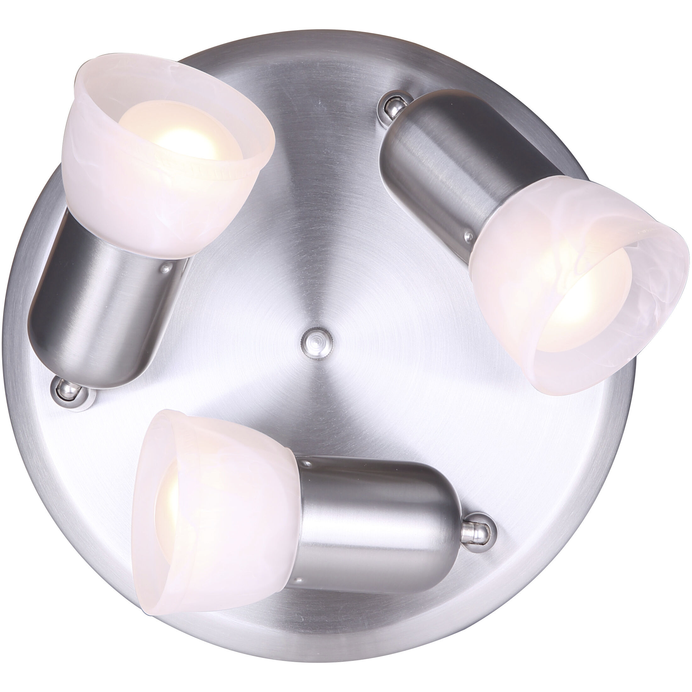 Jasper 3 Light Brushed Pewter Track Lighting Ceiling Light