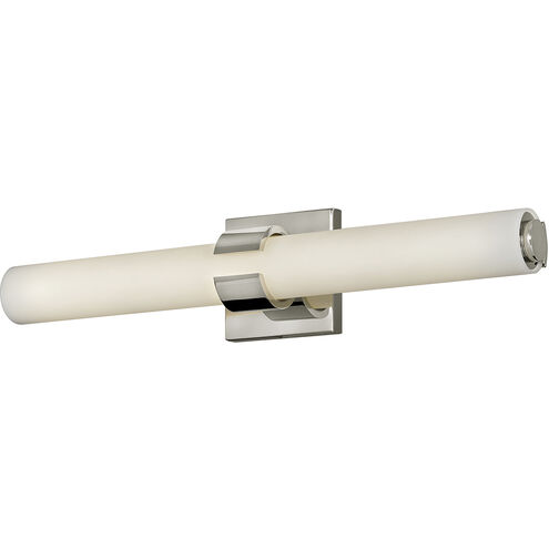 Aiden LED 23 inch Polished Nickel Vanity Light Wall Light, Vertical