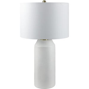 Eclat 29.5 inch 100 watt White Accent Table Lamp Portable Light