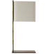 Anne-Marie Barton Fumar 34 inch 8.00 watt Ridged Tombac Statement Table Lamp Portable Light