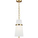 AH by Alexa Hampton Cordtlandt 1 Light 8 inch Burnished Brass Pendant Ceiling Light