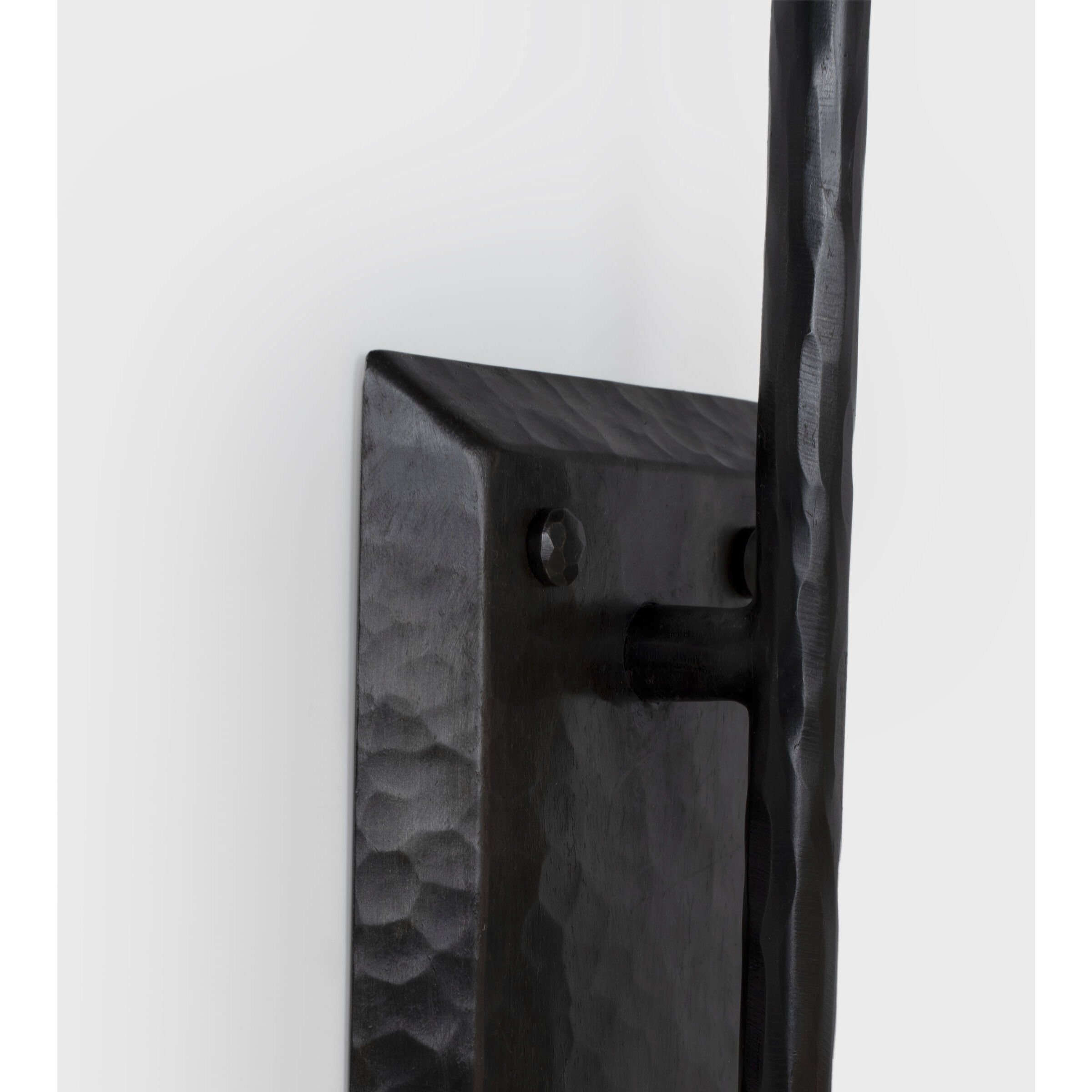 Chapman & Myers Ashton LED 6 inch Aged Iron Single Sculpted Sconce Wall Light, Large