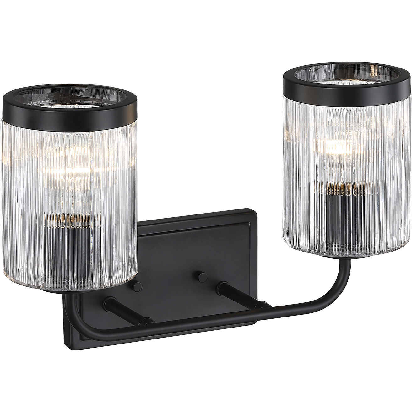 Aspen LED 16 inch Matte Black Vanity Wall Light
