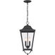 Savannah 4 Light 10 inch Sand Coal Outdoor Chain Hung, The Great Outdoors