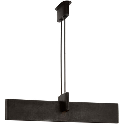 Kelly Wearstler Lotura LED 48 inch Museum Black Intersecting Linear Pendant Ceiling Light