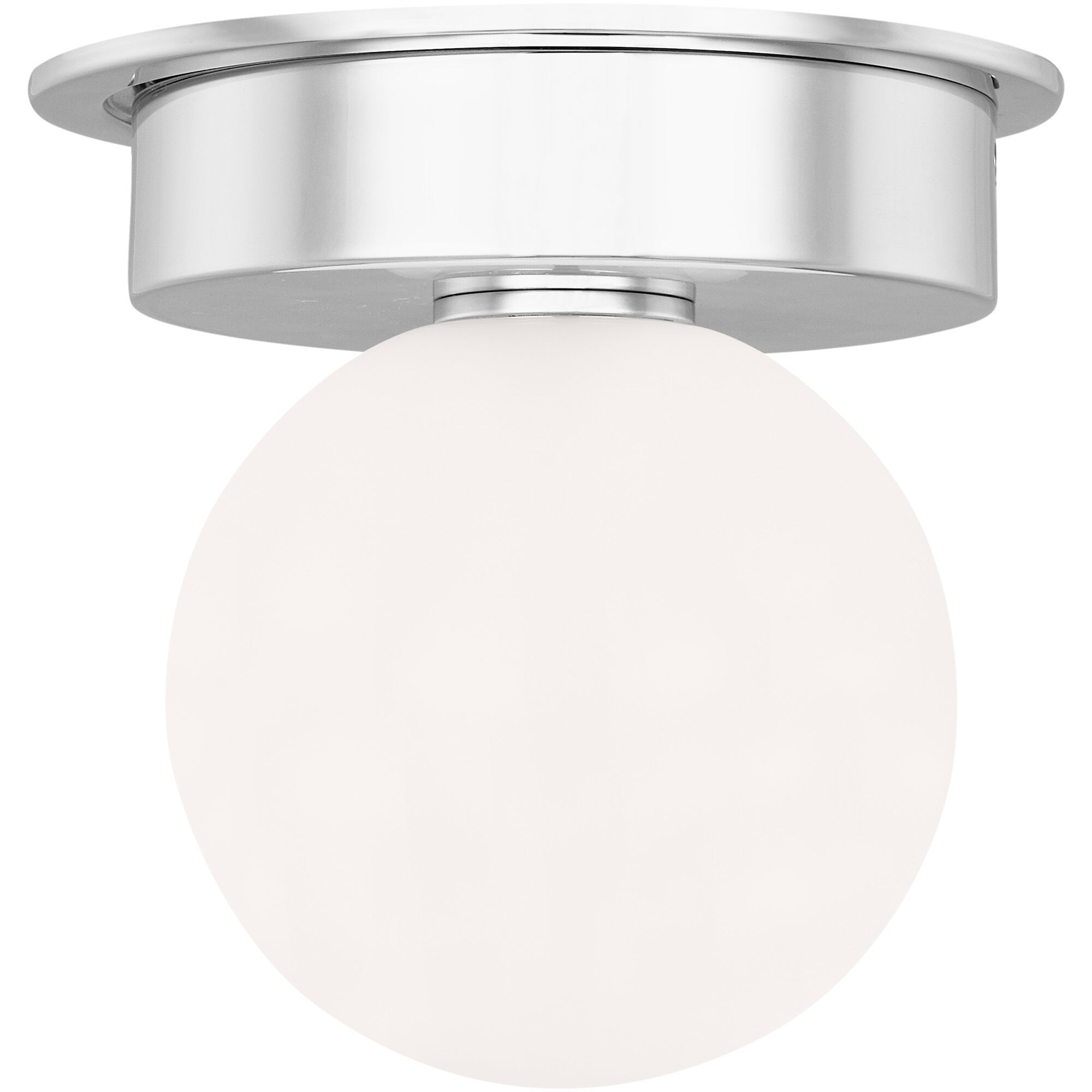 Kelly by Kelly Wearstler Nodes 1 Light 14 inch Polished Nickel Flush Mount Ceiling Light