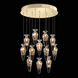 Essence 12 Light 21 inch Gold Pendant Ceiling Light