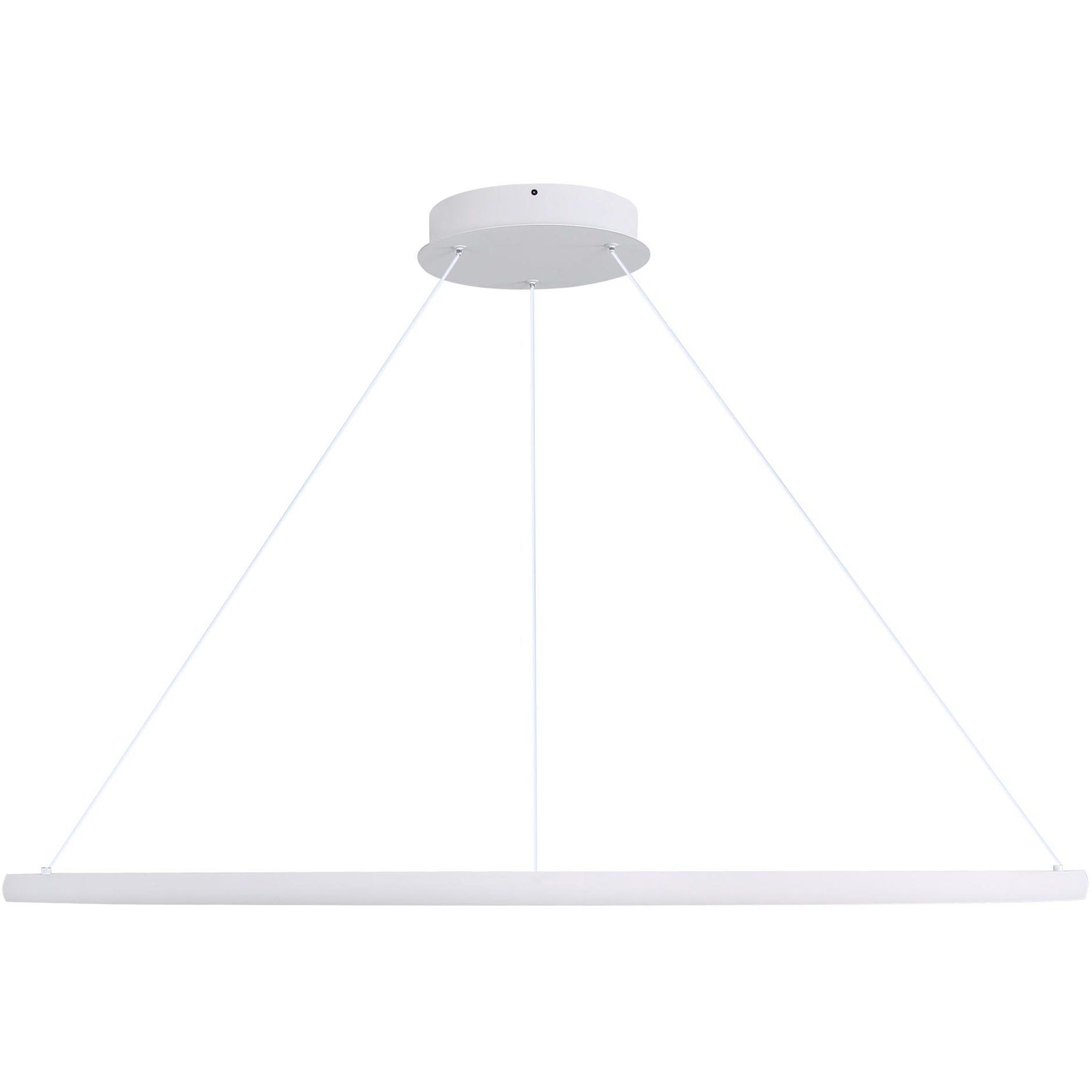 Veritas LED 70.88 inch Sand White Chandelier Ceiling Light