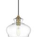 Destry 1 Light 9 inch Satin Gold Pendant Ceiling Light