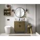 Chandler 30 X 34 inch Chestnut Brown Bathroom Vanity Cabinet